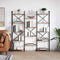 vidaXL Bookshelf Old wood 156 x 25 x 167.5 cm Engineered wood