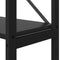 vidaXL Bookcase Black oak 40 x 30 x 188 cm Engineered wood
