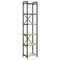vidaXL Bookcase Sonoma oak 40 x 30 x 188 cm Engineered wood