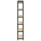 vidaXL Bookcase Sonoma oak 40 x 30 x 188 cm Engineered wood