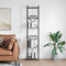 vidaXL Bookcase Grey sonoma 40 x 30 x 188 cm Engineered wood