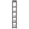 vidaXL Bookcase Grey sonoma 40 x 30 x 188 cm Engineered wood