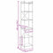 vidaXL Bookcase Grey sonoma 40 x 30 x 188 cm Engineered wood