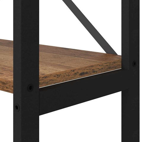 vidaXL Bookcase Old wood 40 x 30 x 188 cm Engineered wood
