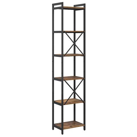 vidaXL Bookcase Old wood 40 x 30 x 188 cm Engineered wood