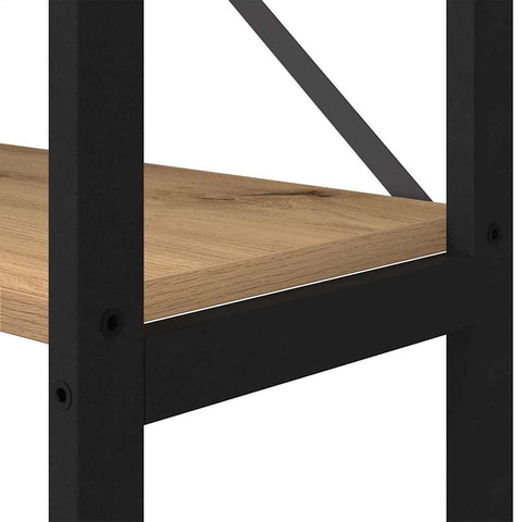 vidaXL Bookcase Artisan oak 40 x 30 x 188 cm Engineered wood