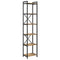 vidaXL Bookcase Artisan oak 40 x 30 x 188 cm Engineered wood