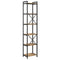 vidaXL Bookcase Artisan oak 40 x 30 x 188 cm Engineered wood
