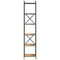 vidaXL Bookcase Artisan oak 40 x 30 x 188 cm Engineered wood
