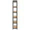 vidaXL Bookcase Artisan oak 40 x 30 x 188 cm Engineered wood