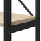 vidaXL Bookcase Sonoma oak 40 x 30 x 153 cm Engineered wood