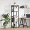 vidaXL Bookcase Sonoma oak 40 x 30 x 153 cm Engineered wood