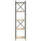 vidaXL Bookcase Sonoma oak 40 x 30 x 153 cm Engineered wood
