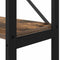 vidaXL Bookcase Smoked oak 40 x 30 x 153 cm Engineered wood