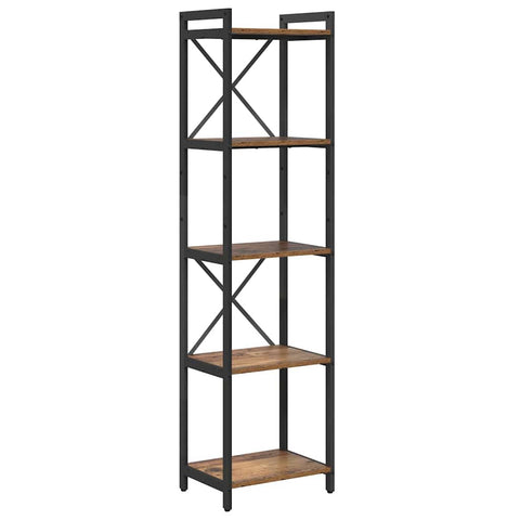 vidaXL Bookcase Old wood 40 x 30 x 153 cm Engineered wood