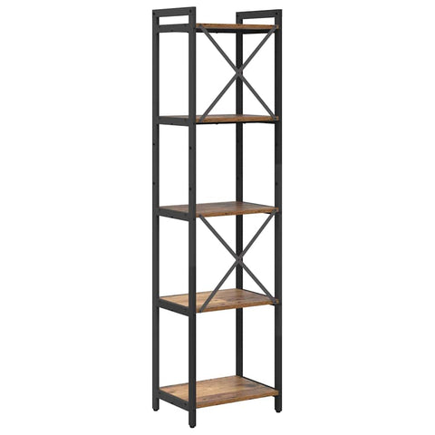 vidaXL Bookcase Old wood 40 x 30 x 153 cm Engineered wood