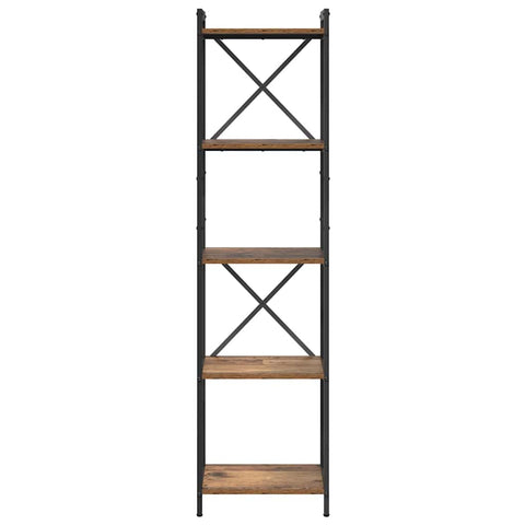 vidaXL Bookcase Old wood 40 x 30 x 153 cm Engineered wood
