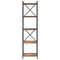 vidaXL Bookcase Old wood 40 x 30 x 153 cm Engineered wood