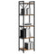 vidaXL Bookcase Old wood 40 x 30 x 153 cm Engineered wood