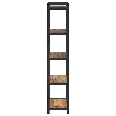 vidaXL Bookcase Old wood 40 x 30 x 153 cm Engineered wood
