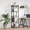 vidaXL Bookcase Artisan oak 40 x 30 x 153 cm Engineered wood