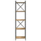 vidaXL Bookcase Artisan oak 40 x 30 x 153 cm Engineered wood