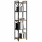 vidaXL Bookcase Artisan oak 40 x 30 x 153 cm Engineered wood