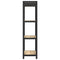 vidaXL Bookcase Sonoma oak 40 x 30 x 118 cm Engineered wood