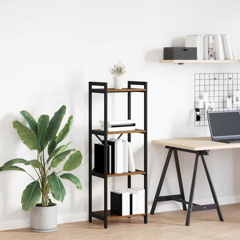 vidaXL Bookcase Old wood 40 x 30 x 118 cm Solid wood