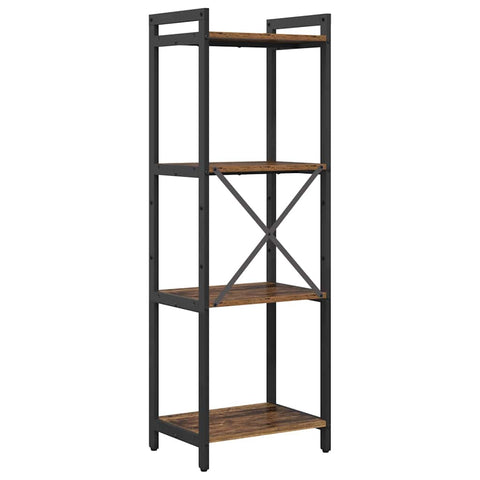 vidaXL Bookcase Old wood 40 x 30 x 118 cm Solid wood
