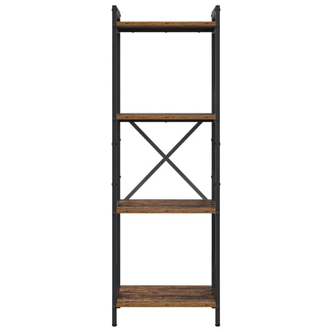 vidaXL Bookcase Old wood 40 x 30 x 118 cm Solid wood