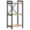 vidaXL Bookcase Sonoma oak 40 x 30 x 83 cm Engineered wood