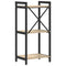 vidaXL Bookcase Sonoma oak 40 x 30 x 83 cm Engineered wood