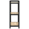 vidaXL Bookcase Sonoma oak 40 x 30 x 83 cm Engineered wood