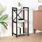 vidaXL Bookcase Grey sonoma 40 x 30 x 83 cm Engineered wood
