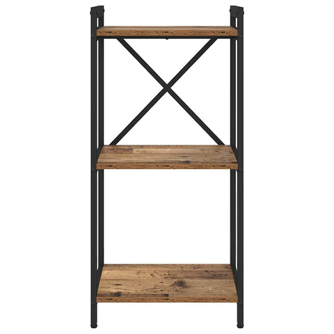 vidaXL Bookcase Old wood 40 x 30 x 83 cm Engineered wood