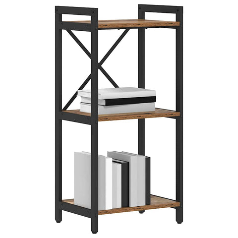 vidaXL Bookcase Old wood 40 x 30 x 83 cm Engineered wood