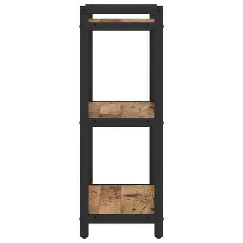 vidaXL Bookcase Old wood 40 x 30 x 83 cm Engineered wood
