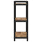 vidaXL Bookcase Old wood 40 x 30 x 83 cm Engineered wood