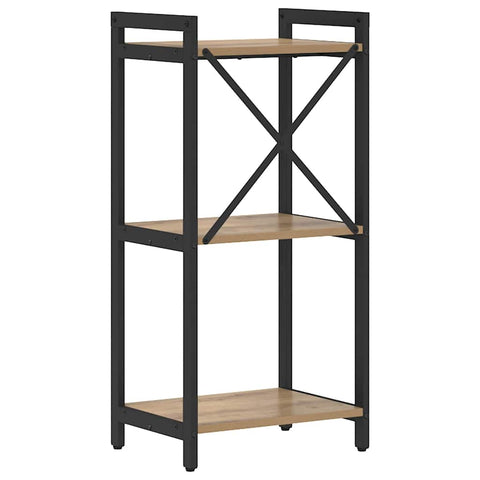 vidaXL Bookcase Artisan oak 40 x 30 x 83 cm Engineered wood