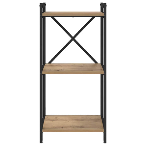 vidaXL Bookcase Artisan oak 40 x 30 x 83 cm Engineered wood