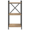 vidaXL Bookcase Artisan oak 40 x 30 x 83 cm Engineered wood