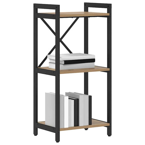 vidaXL Bookcase Artisan oak 40 x 30 x 83 cm Engineered wood