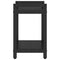 vidaXL Bookcase Black oak 40 x 30 x 48.5 cm Engineered wood