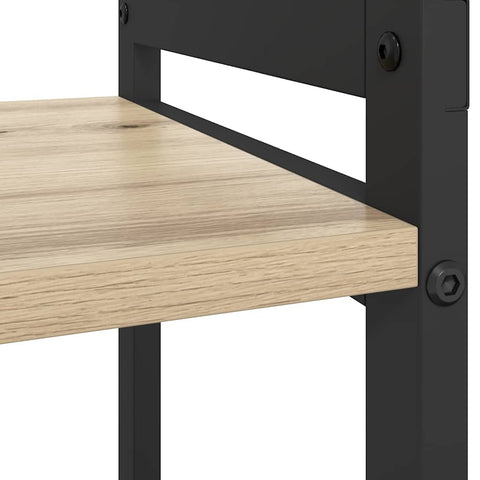 vidaXL Bookcase Sonoma oak 40 x 30 x 48.5 cm Engineered wood