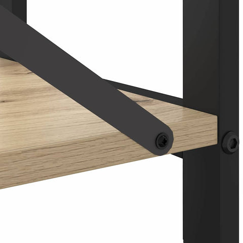 vidaXL Bookcase Sonoma oak 40 x 30 x 48.5 cm Engineered wood