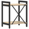 vidaXL Bookcase Sonoma oak 40 x 30 x 48.5 cm Engineered wood