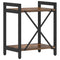 vidaXL Bookcase Smoked oak 40 x 30 x 48.5 cm Engineered wood