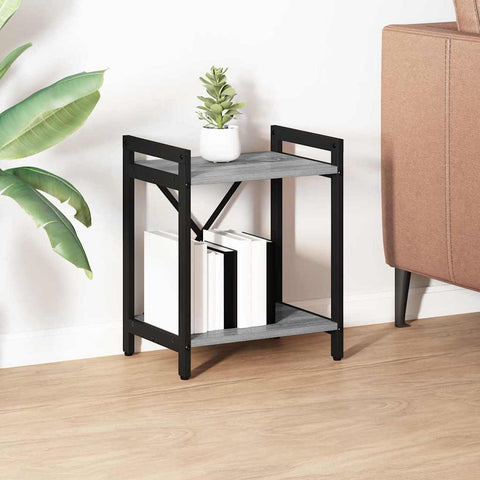 vidaXL Bookcase Grey sonoma 40 x 30 x 48.5 cm Engineered wood
