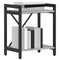 vidaXL Bookcase Grey sonoma 40 x 30 x 48.5 cm Engineered wood